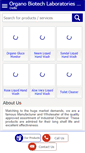 Mobile Screenshot of organobiotech.com